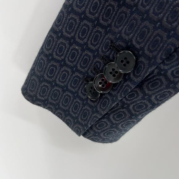 Drykorn for Beautiful People Women's Two Button Blazer - Navy - 3 or US Medium - Picture 7 of 8